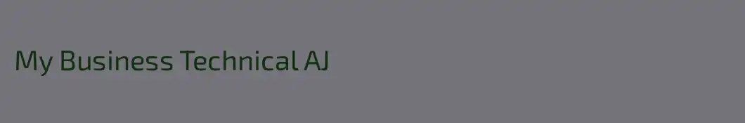 My Business Technical AJ